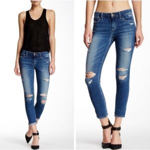 Joe's Jeans The Skinny Rolled Distressed
Keagan Ankle Cut